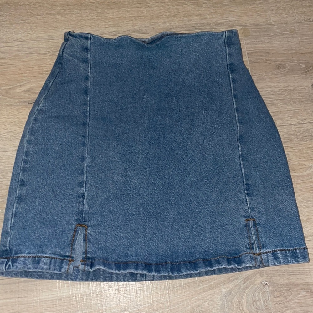 Brandy Melville Blue Jean Skirt